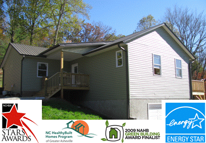 franklin, nc: state's best affordable green home 2009